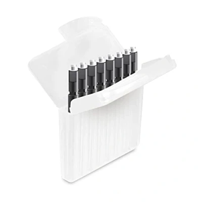 Image de JB White 8 filtres pour appareils auditifs Signia Mini R Wax Guards Lot de 1 Filtre Cérumen appareil auditif MiniReceiver 2.0 + Ex 8x Anti Accessoires