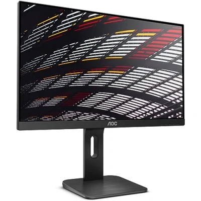 Image de AOC Écran X24P1 61,1 cm (24 pouces) (DVI, HDMI, dalle IPS, hub USB, temps de réponse 4 ms, DisplayPort, 1920x1200, pivot) noir