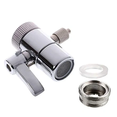 Image de Detourner les tubes 1/4 de pouce Valve pour comptoir systeme eau filtres trou RO adaptateur robinet inverseur