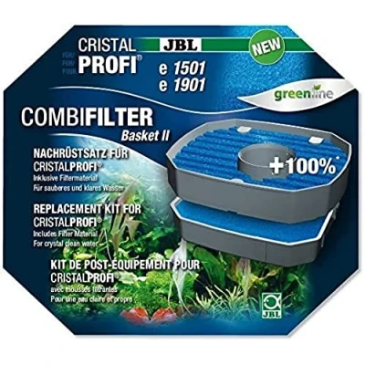 Image de JBL Combi Filter Basket II CristalProfi e15/1901,2, Panier de Filtration Rechange, Kit pour Filtre Externe