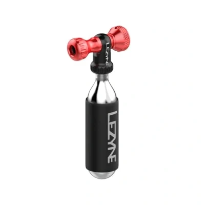 Image de LEZYNE Co2 Pumpe Control Drive CNC Rot glänzend 16g, 1 c2 ctrldr v111 Pompe Mixte, Rouge