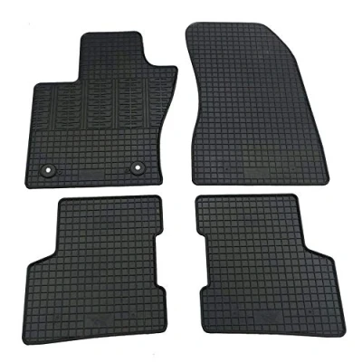 Image de AutoStyle CK RJE02 Ensemble de tapis sol caoutchouc avant et arrière 4 noir JEEP: Renegade SUV