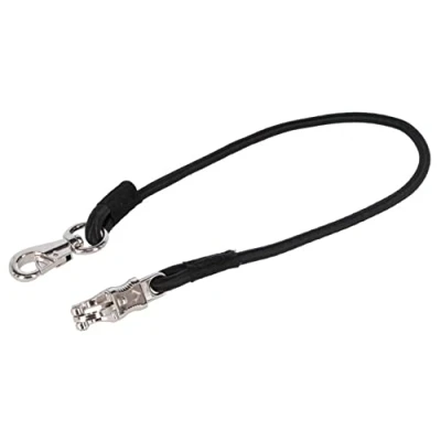 Image de Kerbl Longe d&#039;Attache Caoutchouc Noir 90cm