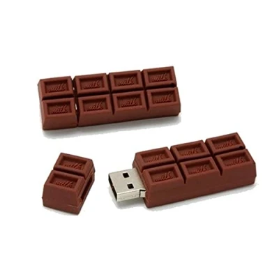 Image de Ulticool Chocolat USB Flash Drive 8 Go mémoire Stick Stockage de données Pendrive Brun