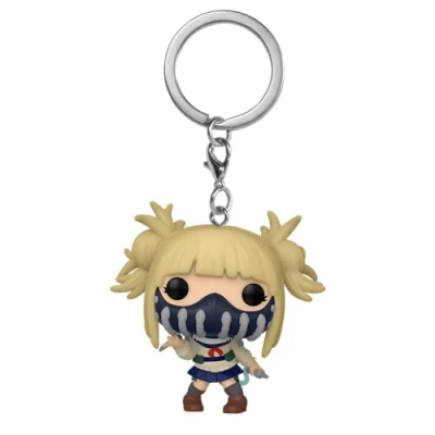 Image de Funko Pop! Keychain: My Hero Academia (MHA) 2 Himiko Toga with Face Cover Mini Figurine en Vinyle à Collectionner Porte clés Fantaisie Cadeau de Noël Idée Produits Officiels