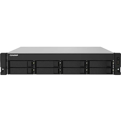 Image de QNAP TS 832PXU RP NAS Rack (2 U) Annapurna Labs AL324 4 Go DDR4 0 To Turbo System Noir Neuf
