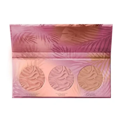 Image de Physicians Formula Murumuru Butter Glow Face Palette, une palette de maquillage avec poudre bronzer légère et profonde pour un éclatant longue tenue, Nuance Sunrise