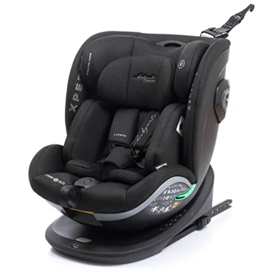 Image de Siège auto BABYAUTO XPERTA BLACK LINE De la naissance à 12 ans 0 36 kg I Size ISOFIX Pivotant 360 ECE R129