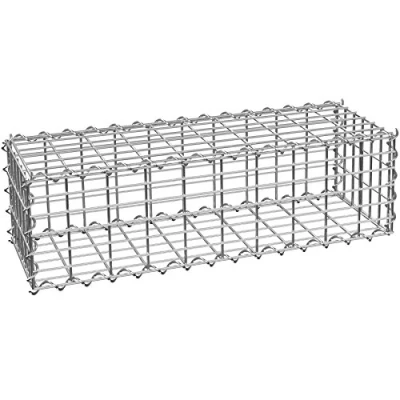 Image de TecTake Gabion panier à pierres Largeur des mailles 5 x 10 cm diverses tailles au choix (100x30x30 Nr. 402779)