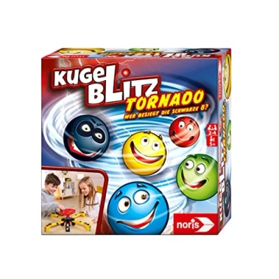 Image de noris 606064680 Flash Boule Tornado Jeu d&#039;enfant à partir de 5 Ans réaction chargé d&#039;action pour Toute la Famille 2 4 Joueurs