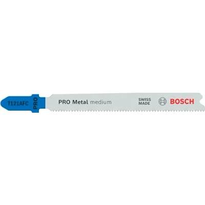 Image de Bosch 2x Lame de Scie sauteuse PRO Metal medium T121AFC (pour Tôles en acier, Longueur 92 mm, Professional Accessoire sauteuse)