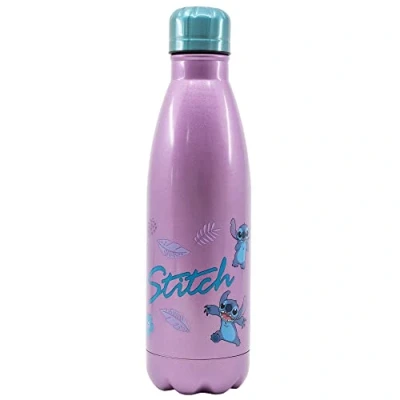 Image de STOR Bouteille thermo décorée de caractère point rose, en acier inoxydable et une capacité 780 ml.