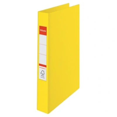 Image de Esselte Vivida Standard Pp 2 rond 25mm Classeur à anneaux Jaune