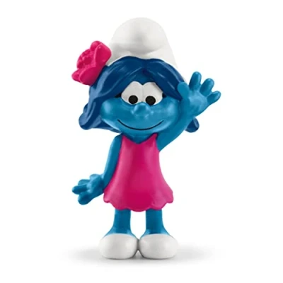 Image de Schleich 20835 Schtroumpfette avec Une Fleur (The Smurfs) Multicolore