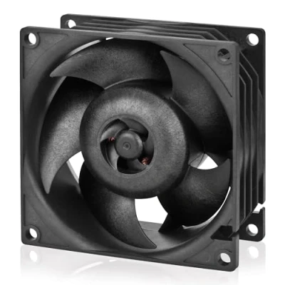 Image de ARCTIC S8038 10K Ventilateur serveur, 80x80x38 mm, 500 10000 rpm, régulé par PWM, connecteur 4 broches, 12 V DC Noir