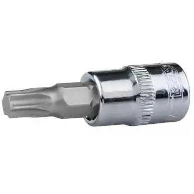 Image de KS TOOLS 918.1480 Clé à douille DIN3120, ISO1174 T15 Acier chrome vanadium Torx moleté