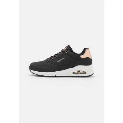 Image de Skechers Femme Uno Shimmer Away Basket, Noir, 39.5 EU