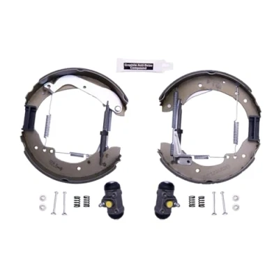 Image de HELLA Shoe Kit Pro 8DB 355 003 991 de freins, freins à tambours avec cylindre roue, élément d&#039;ajustage RENAULT: MASTER 1 Kasten