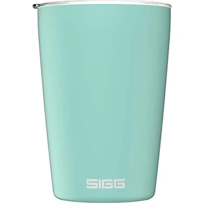 Image de SIGG Travel Mug Neso Pure Ceram Avec Couvercle En Tritan Lavage Au Lave Vaisselle Léger Sans BPA Acier Inoxydable 18/8 0,3L / 0,4L