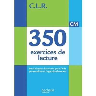 Image de CLR 350 exercices de lecture CM Corrigés Ed. 2014 Livre d’occasion Correct
