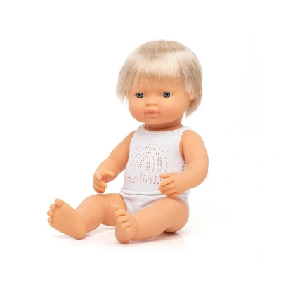 Image de Miniland Miniland31151 Poupée bébé garçon européen 38 cm 31151 Multicolore