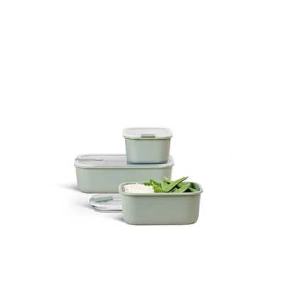 Image de Mepal set glass easyclip 3 pcs (2x1000 + 2250) nordic sage