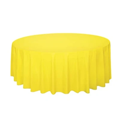Image de Nappe autour du plastique jaune Neon 213cm