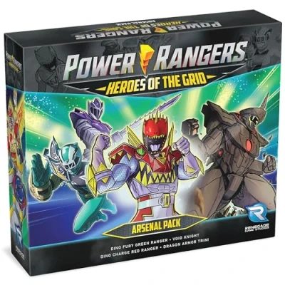 Image de Renegade Game Studios: Power Rangers : Heroes of The Grid Arsenal Pack Expansion, type de cartes, jeu rôle