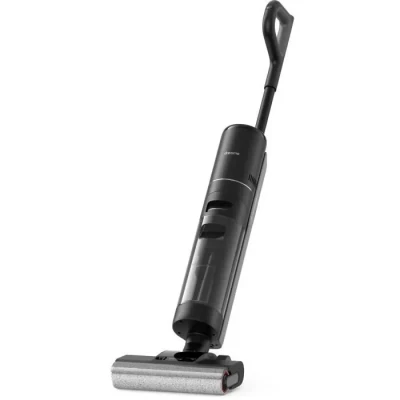 Image de dreame H12 Pro Aspirateur Eau et Poussière Intelligent Sec Humide sans Fil, Séchage àl&#039;air Chaud, Nettoyage des Bords, Réservoir 900 ML, Autonomie de 35 Min, Écran LED
