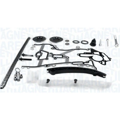 Image de MAGNETI MARELLI 341500001080 Jeu de distribution à chaînes avec joints vis/boulons Chaîne fermée, Simplex OPEL: Corsa D 3/5 portes