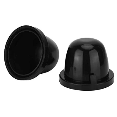 Image de capuchon anti poussière pour phares automobiles, 2 nos. 85 mm caoutchouc noir à LED automobiles