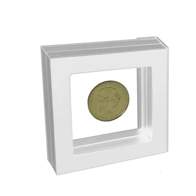 Image de Safe, Cadre flottant, 3D Blanc dim: 100x100x25 mm. par pc.