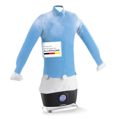 Image de CLEANmaxx Pro Steam Fer à repasser automatique pour chemises et chemisiers Avec fonction vapeur écran tactile Réduit les odeurs, désinfecte, lisse, sèche rafraîchit