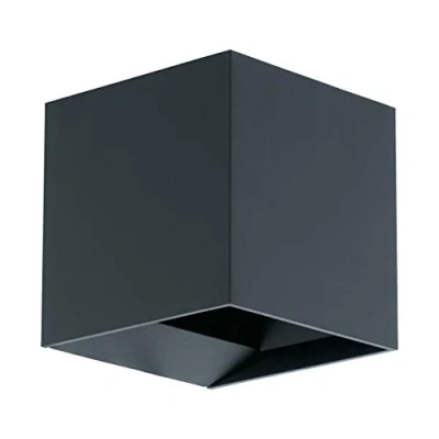 Image de EGLO lampe murale extérieure LED CALPINO, à 2 flammes, applique en aluminium, couleur : anthracite, IP54