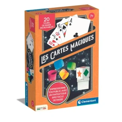 Image de Clementoni Magiques 1 Cube et sa Boite + 4 gobelets 15 Cartes Manuel. 7 Ans 52815