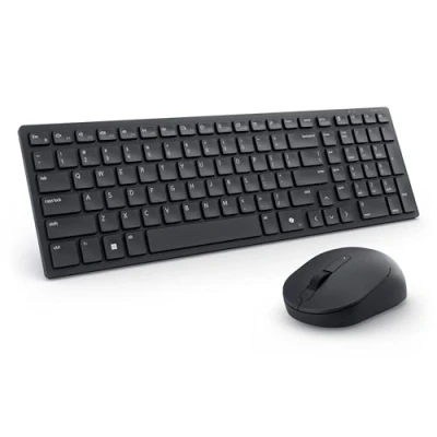 Image de DELL KM555 clavier Souris incluse Universel RF sans fil + Bluetooth AZERTY Français Noir Neuf