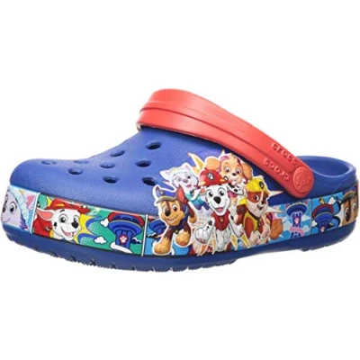 Image de Crocs Fun Lab Paw Patrol Band Clog, Sabots Mixte Enfant, Bleu (Blue Jean) 19/20 EU