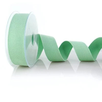 Image de Trimz Trimz1905 5 40 105 Sangle, Coton, Menthe, 5m x 40mm