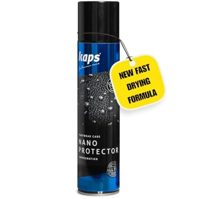 Image de Kaps Nano Protector Spray Répulsif pour Chaussures en Cuir et Suède Nubuck (400 ml 13.52 fl. Oz.)