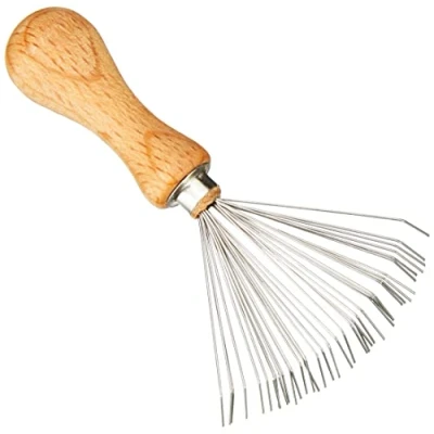Image de Keller Nettoyant Poignée en Bois pour Brosse/Peigne