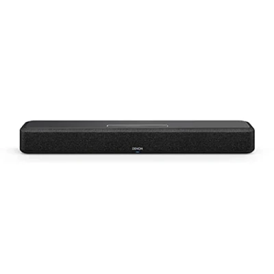 Image de Denon home Sound Bar 550 Barre de son pour cinéma compacte avec Dolby Atmos, DTS:X, WLAN, Bluetooth, AirPlay 2, HEOS Built in, HDMI eARC, 4K Ultra HD, Vision, HDR10