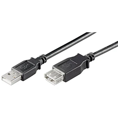 Image de Rallonge data Usb 2.0 A High speed, noire, 3.0m
