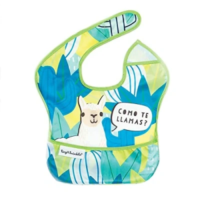 Image de Tiny Twinkle EB 10 Bavoir design innovant en Repeltex imperméable avec poche Como te Llamas 80 g