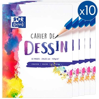 Image de OXFORD Trieur Standard 8 Compartiments Oceanis A4 Couverture Polypro Recyclé Opaque Couleur Aléatoire