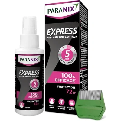 Image de Paranix Express action rapide anti poux Spray