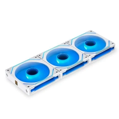 Image de Lian Li UNI FAN SL INF Reverse Blade ARGB Lot de 3 ventilateurs 120 mm Noir Miroir Infinity RGB Avec contrôleur 2100 tr/min