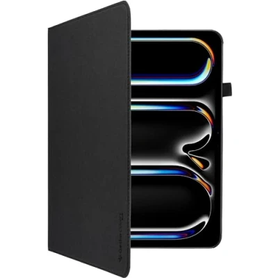 Image de Étui Folio pour iPad Pro 13 M4 2024 EasyClick avec Fonction Stand Noir Neuf