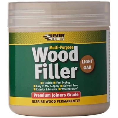 Image de Everbuild MPWOODLTOAK2 Remplissage Multifonctions pour Bois Chêne Clair 250 ML