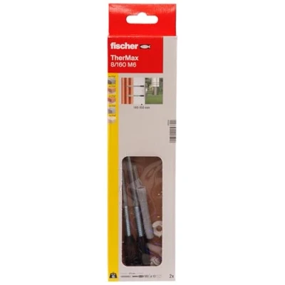 Image de FISCHER 045684 Sistema de fijacion THERMAX para aislamiento termico WDVS 8/160 M6 (Bolsa)
