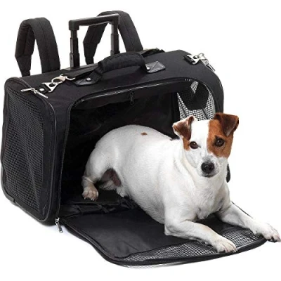 Image de Flamingo Smart Trolley pour Chien Noir